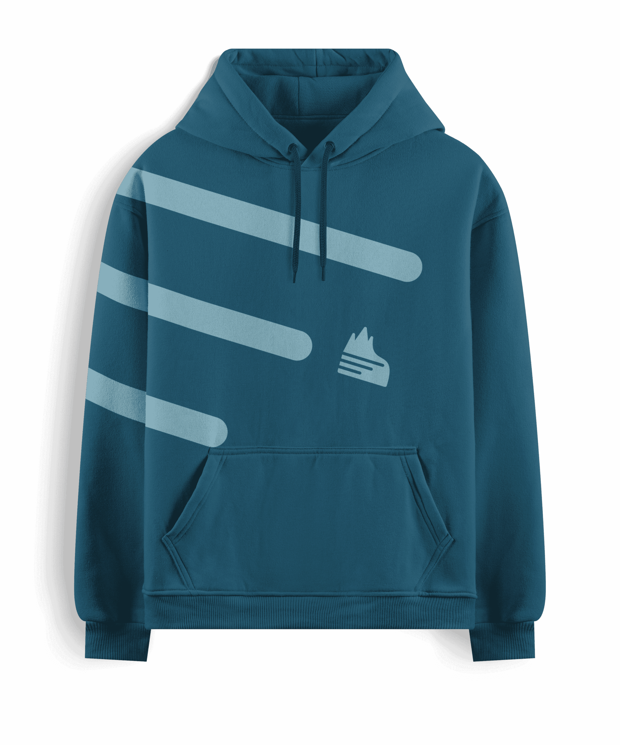 blue trailblaze slopes hoodie